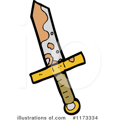 Royalty-Free (RF) Knife Clipart Illustration by lineartestpilot - Stock Sample #1173334