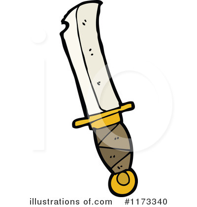 Royalty-Free (RF) Knife Clipart Illustration by lineartestpilot - Stock Sample #1173340