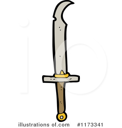 Royalty-Free (RF) Knife Clipart Illustration by lineartestpilot - Stock Sample #1173341