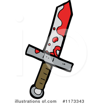 Royalty-Free (RF) Knife Clipart Illustration by lineartestpilot - Stock Sample #1173343