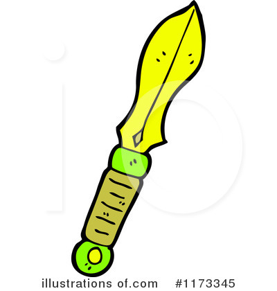 Royalty-Free (RF) Knife Clipart Illustration by lineartestpilot - Stock Sample #1173345