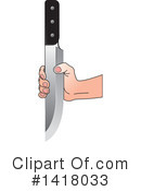 Knife Clipart #1418033 by Lal Perera