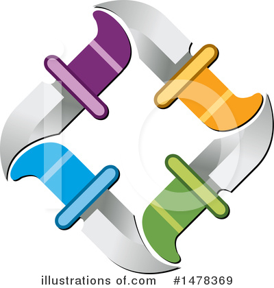Royalty-Free (RF) Knife Clipart Illustration by Lal Perera - Stock Sample #1478369