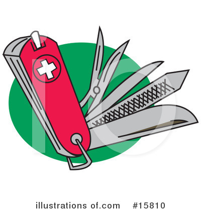 Royalty-Free (RF) Knife Clipart Illustration by Andy Nortnik - Stock Sample #15810