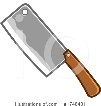 Royalty-Free (RF) Knife Clipart Illustration by Hit Toon - Stock Sample #1748401