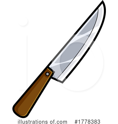 Royalty-Free (RF) Knife Clipart Illustration by Hit Toon - Stock Sample #1778383