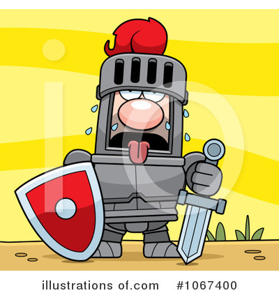 Royalty-Free (RF) Knight Clipart Illustration by Cory Thoman - Stock Sample #1067400
