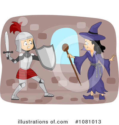 Royalty-Free (RF) Knight Clipart Illustration by BNP Design Studio - Stock Sample #1081013