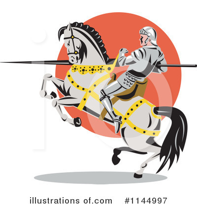 Horseback Clipart #1144997 by patrimonio