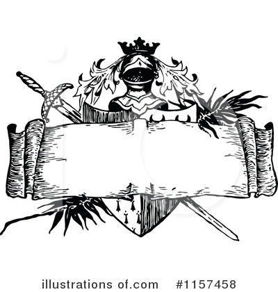 Royalty-Free (RF) Knight Clipart Illustration by Prawny Vintage - Stock Sample #1157458