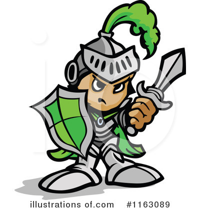 Knight Clipart #1163089 by Chromaco