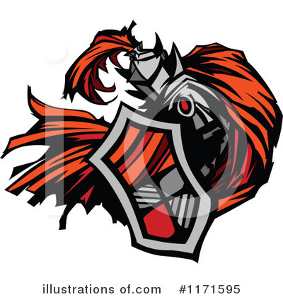 Royalty-Free (RF) Knight Clipart Illustration by Chromaco - Stock Sample #1171595