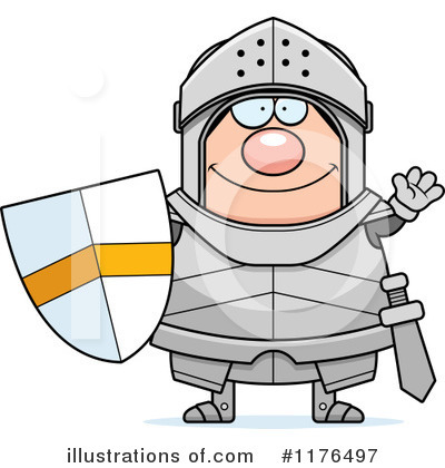 Royalty-Free (RF) Knight Clipart Illustration by Cory Thoman - Stock Sample #1176497