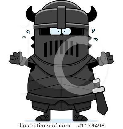 Royalty-Free (RF) Knight Clipart Illustration by Cory Thoman - Stock Sample #1176498