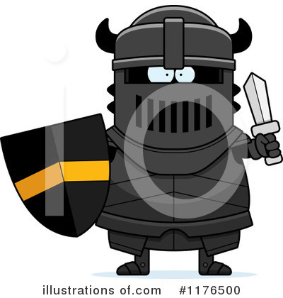 Royalty-Free (RF) Knight Clipart Illustration by Cory Thoman - Stock Sample #1176500