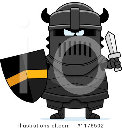 Royalty-Free (RF) Knight Clipart Illustration by Cory Thoman - Stock Sample #1176502