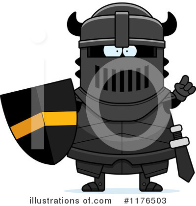 Royalty-Free (RF) Knight Clipart Illustration by Cory Thoman - Stock Sample #1176503