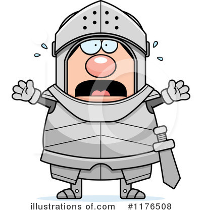Royalty-Free (RF) Knight Clipart Illustration by Cory Thoman - Stock Sample #1176508
