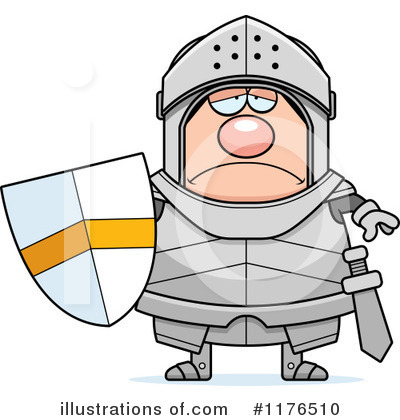 Royalty-Free (RF) Knight Clipart Illustration by Cory Thoman - Stock Sample #1176510