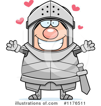 Royalty-Free (RF) Knight Clipart Illustration by Cory Thoman - Stock Sample #1176511