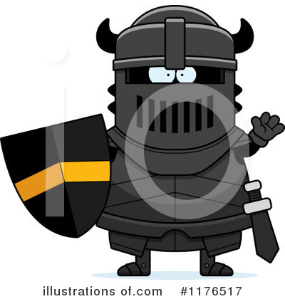 Royalty-Free (RF) Knight Clipart Illustration by Cory Thoman - Stock Sample #1176517