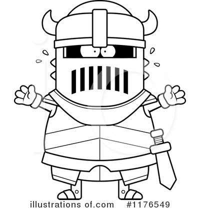 Royalty-Free (RF) Knight Clipart Illustration by Cory Thoman - Stock Sample #1176549