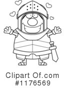 Knight Clipart #1176569 by Cory Thoman