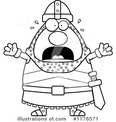 Royalty-Free (RF) Knight Clipart Illustration by Cory Thoman - Stock Sample #1176571
