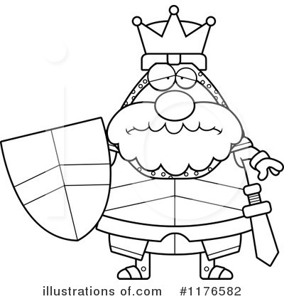 Royalty-Free (RF) Knight Clipart Illustration by Cory Thoman - Stock Sample #1176582