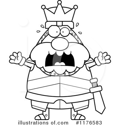 Royalty-Free (RF) Knight Clipart Illustration by Cory Thoman - Stock Sample #1176583