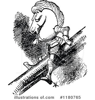 Royalty-Free (RF) Knight Clipart Illustration by Prawny Vintage - Stock Sample #1180765
