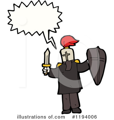 Knight Clipart #1194006 by lineartestpilot