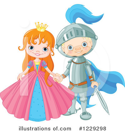 Royalty-Free (RF) Knight Clipart Illustration by Pushkin - Stock Sample #1229298