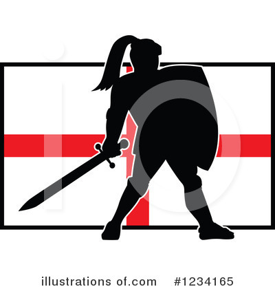 Royalty-Free (RF) Knight Clipart Illustration by patrimonio - Stock Sample #1234165