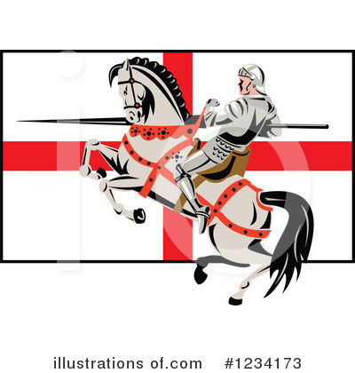 Royalty-Free (RF) Knight Clipart Illustration by patrimonio - Stock Sample #1234173