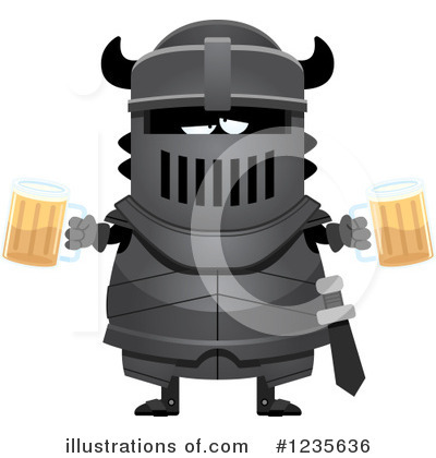 Royalty-Free (RF) Knight Clipart Illustration by Cory Thoman - Stock Sample #1235636