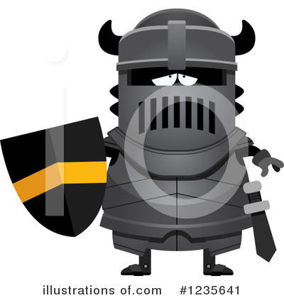 Royalty-Free (RF) Knight Clipart Illustration by Cory Thoman - Stock Sample #1235641