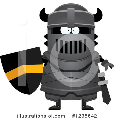 Royalty-Free (RF) Knight Clipart Illustration by Cory Thoman - Stock Sample #1235642