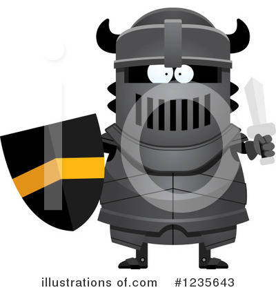 Royalty-Free (RF) Knight Clipart Illustration by Cory Thoman - Stock Sample #1235643