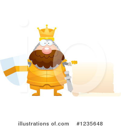 Royalty-Free (RF) Knight Clipart Illustration by Cory Thoman - Stock Sample #1235648