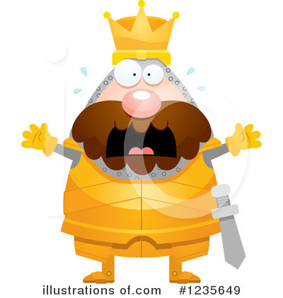 Royalty-Free (RF) Knight Clipart Illustration by Cory Thoman - Stock Sample #1235649