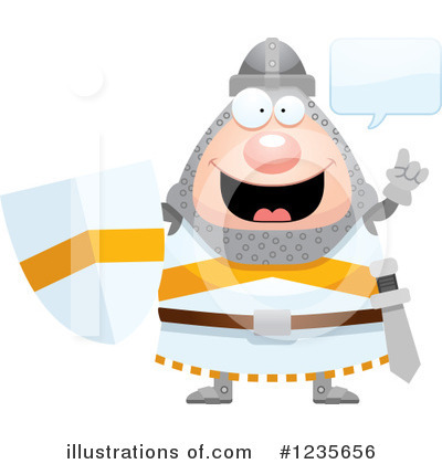Royalty-Free (RF) Knight Clipart Illustration by Cory Thoman - Stock Sample #1235656