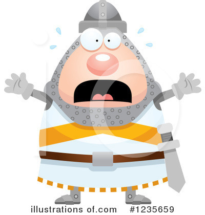 Royalty-Free (RF) Knight Clipart Illustration by Cory Thoman - Stock Sample #1235659