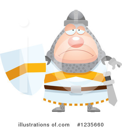Royalty-Free (RF) Knight Clipart Illustration by Cory Thoman - Stock Sample #1235660