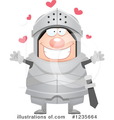 Royalty-Free (RF) Knight Clipart Illustration by Cory Thoman - Stock Sample #1235664