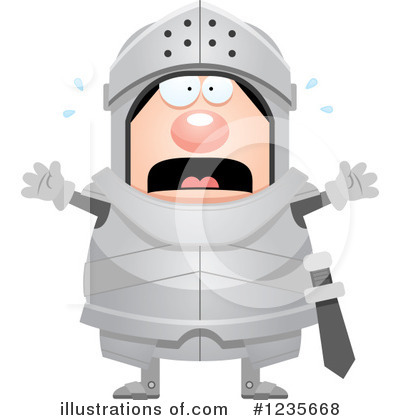 Royalty-Free (RF) Knight Clipart Illustration by Cory Thoman - Stock Sample #1235668