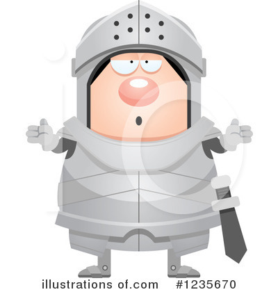 Royalty-Free (RF) Knight Clipart Illustration by Cory Thoman - Stock Sample #1235670