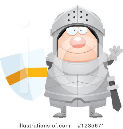 Royalty-Free (RF) Knight Clipart Illustration by Cory Thoman - Stock Sample #1235671
