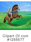 Knight Clipart #1255577 by AtStockIllustration