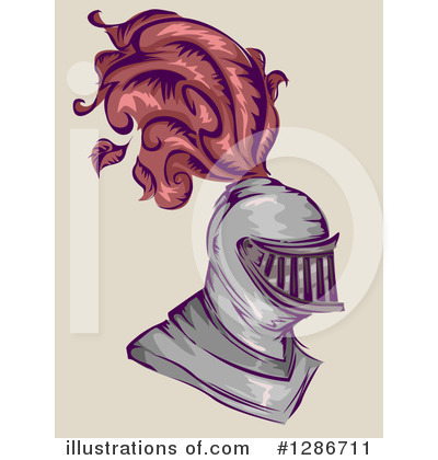 Royalty-Free (RF) Knight Clipart Illustration by BNP Design Studio - Stock Sample #1286711